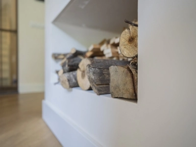 Houtopslag onder de haard – Hilversum