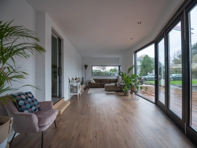 Tuinkamer met grote puien – Kaag